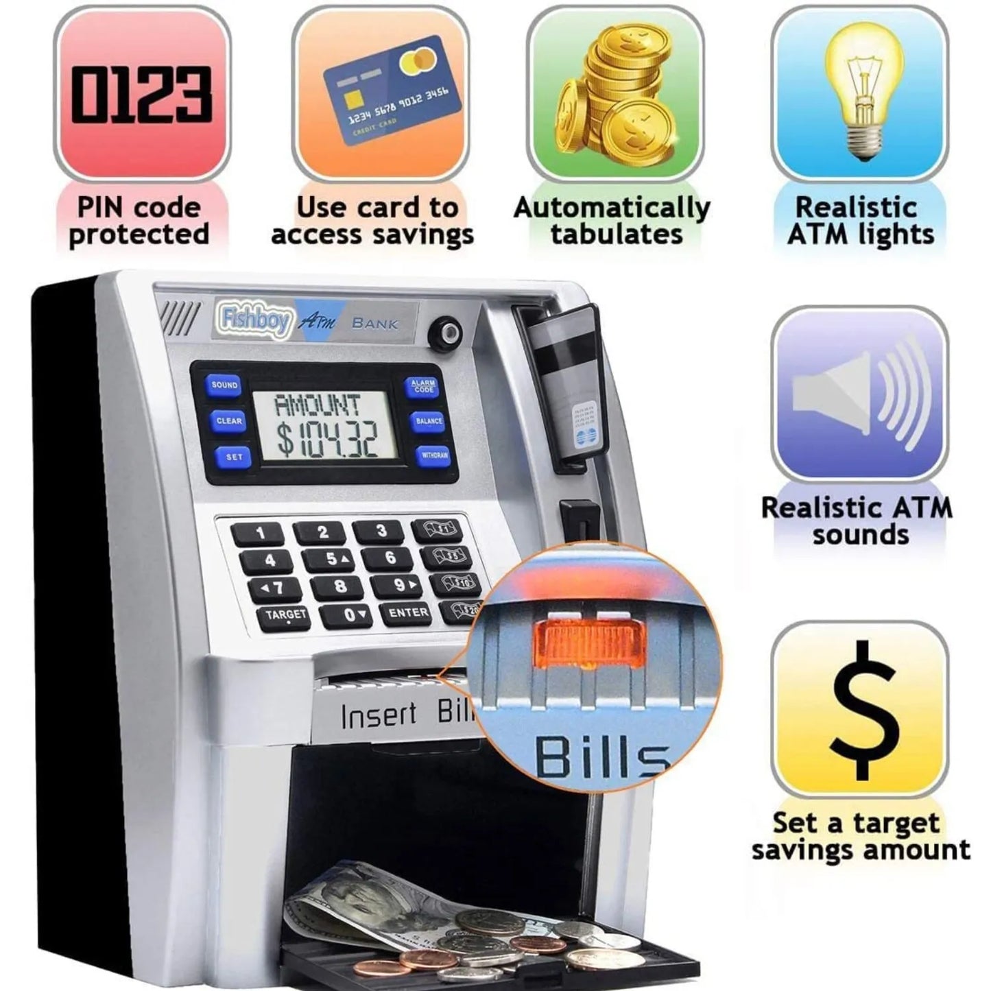 ATM Machine Savings Bank