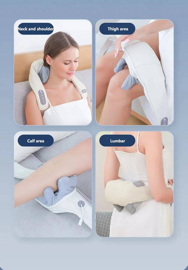Electric Massager for Shoulder and Neck With Optional Heat