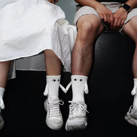 Magnetic Socks Holding Hands - Couple, BFF
