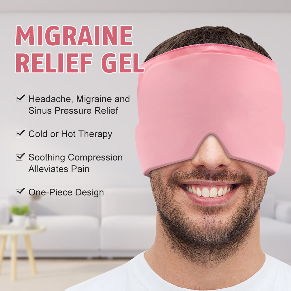 Headache Relief Cap - Hot & Cold Gel Therapy