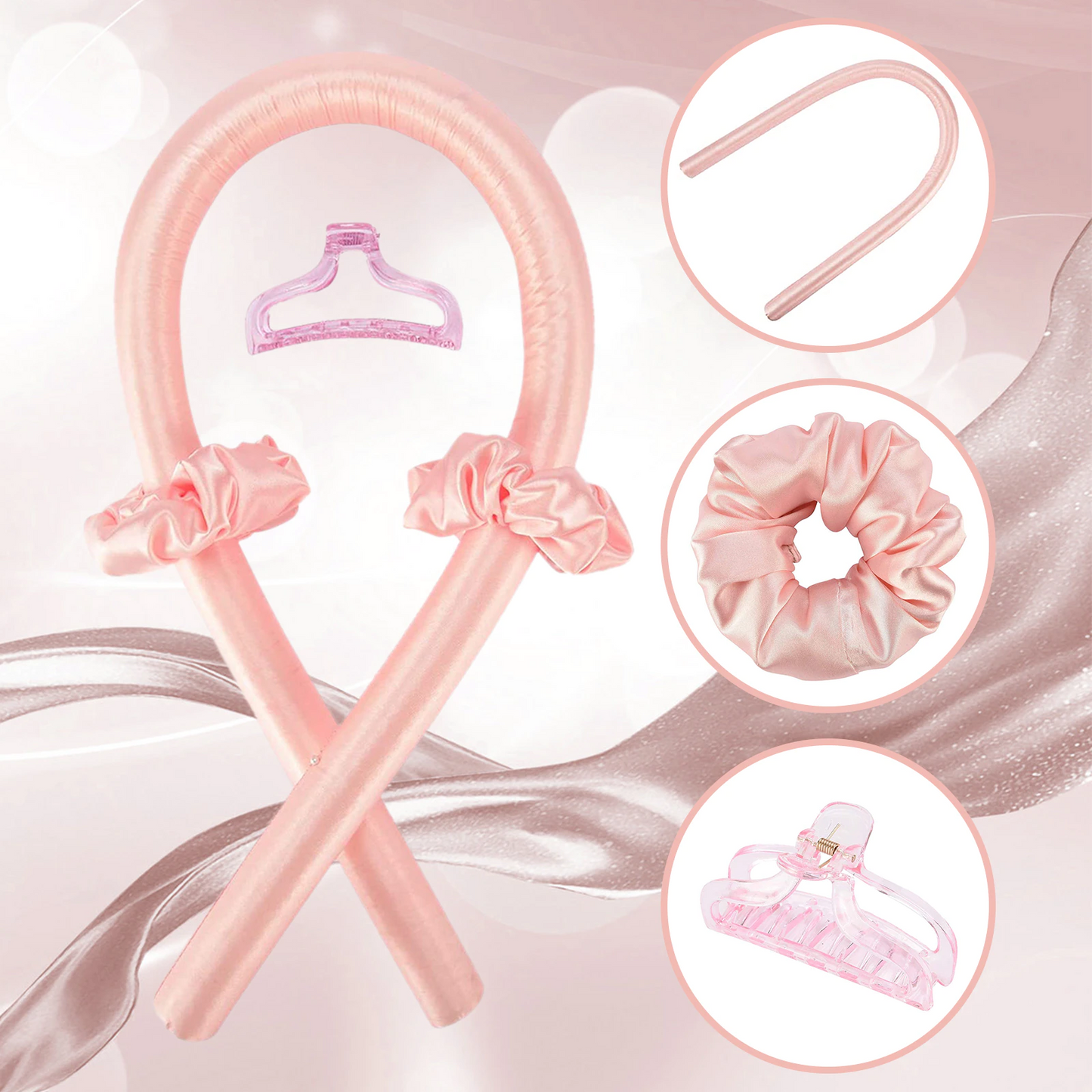 Heatless Silky Hair Curler