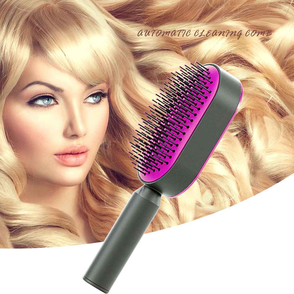Self Cleaning Hair Brush
