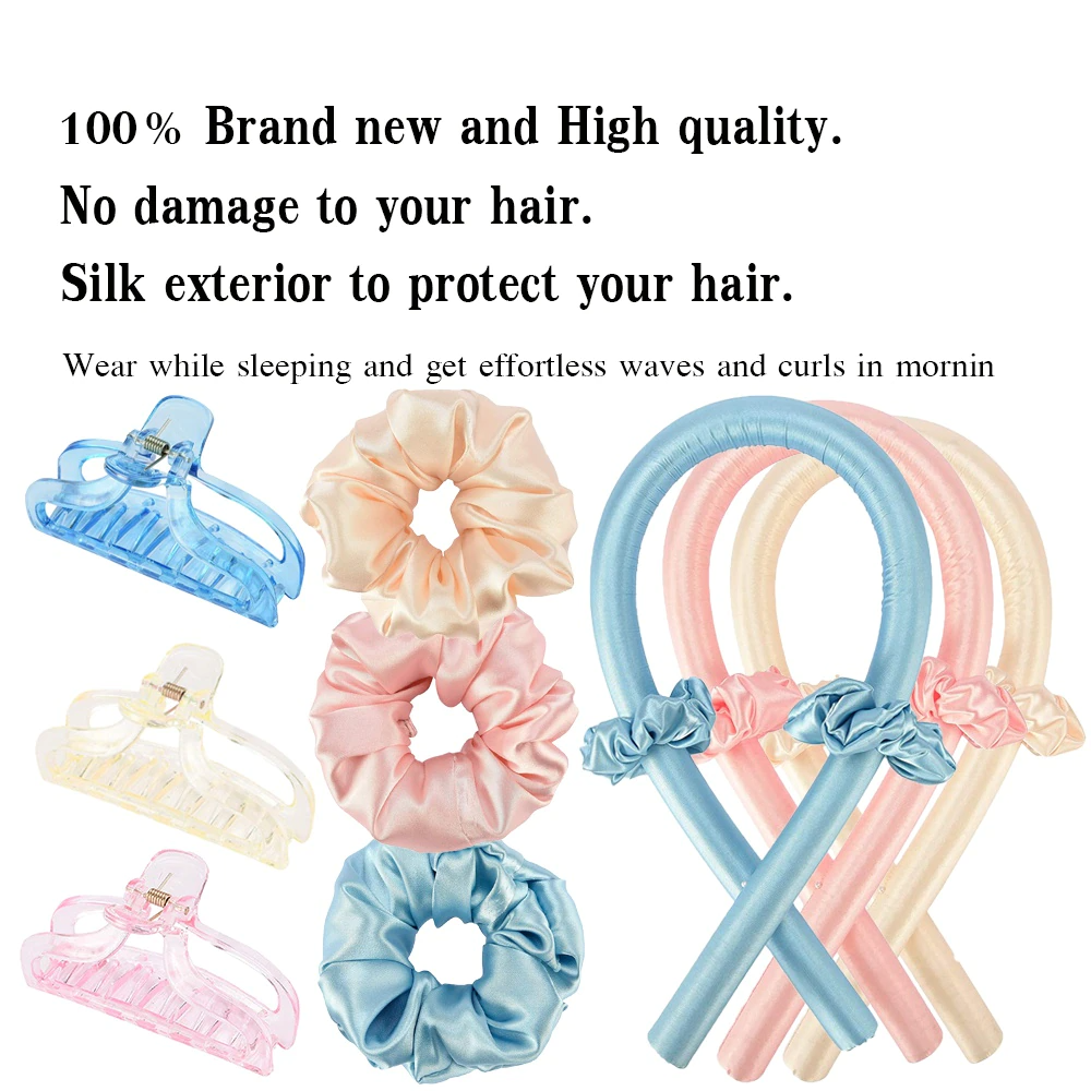Heatless Silky Hair Curler