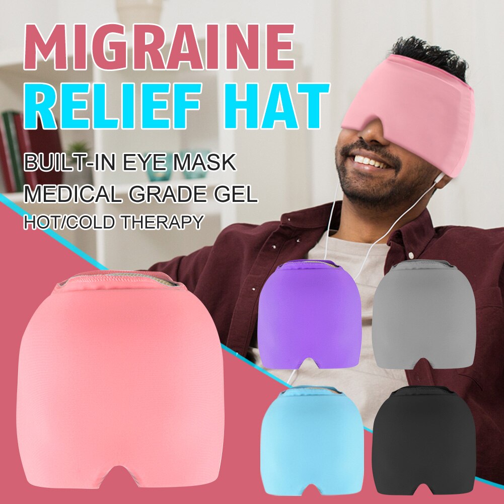 Headache Relief Cap - Hot & Cold Gel Therapy