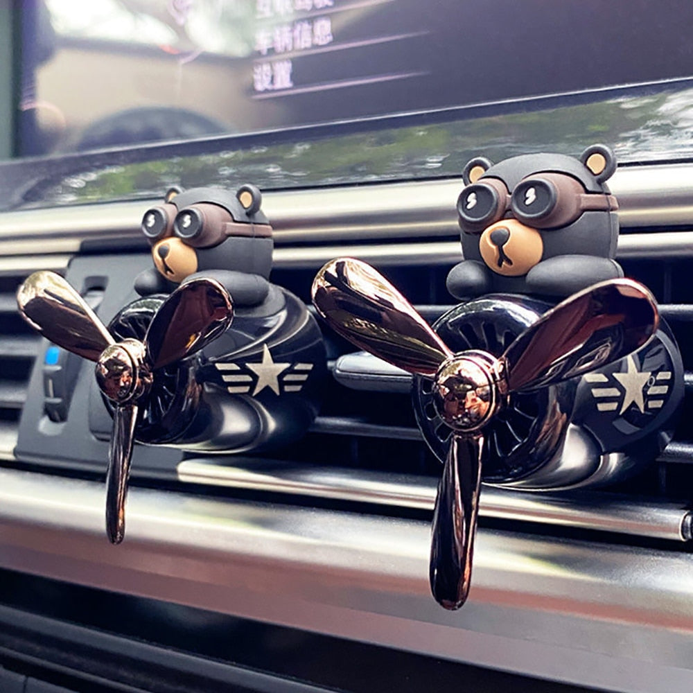 Bear Pilot Air Freshener For Cars