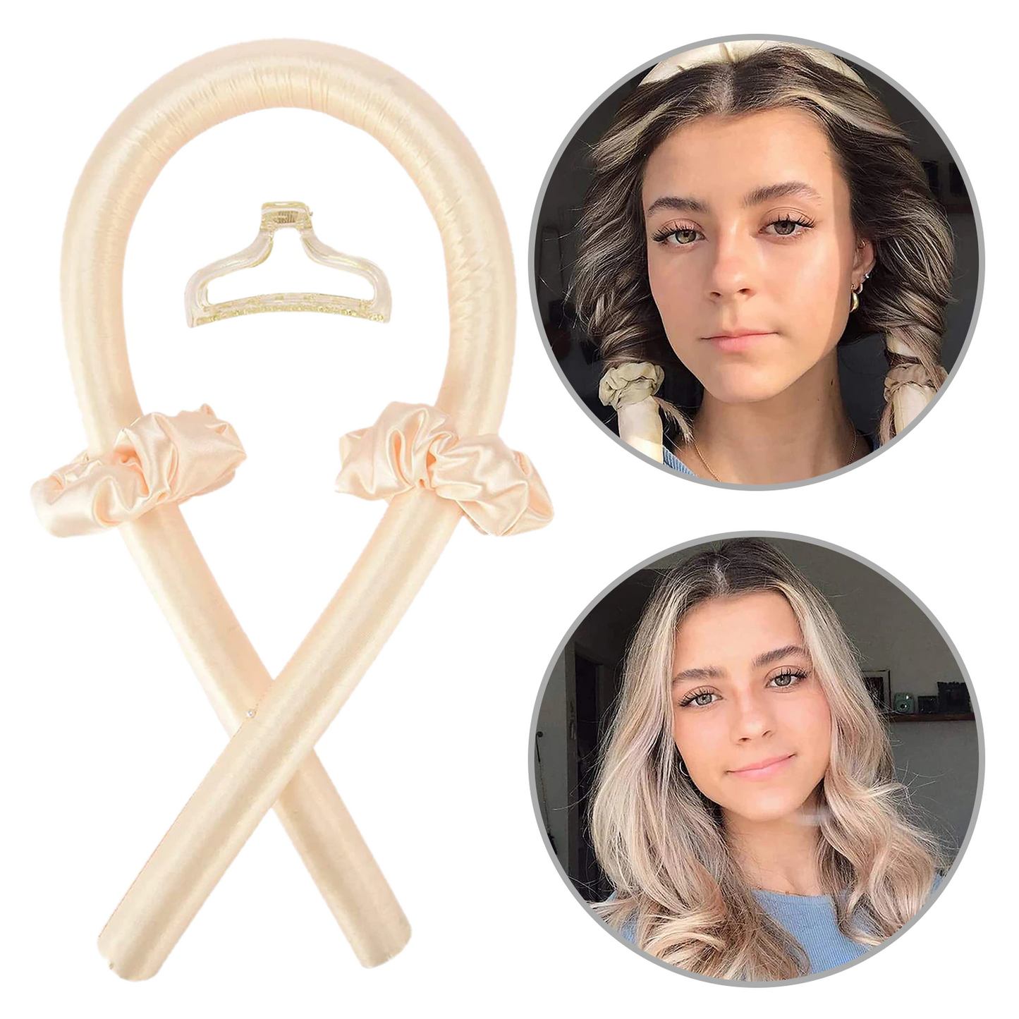 Heatless Silky Hair Curler