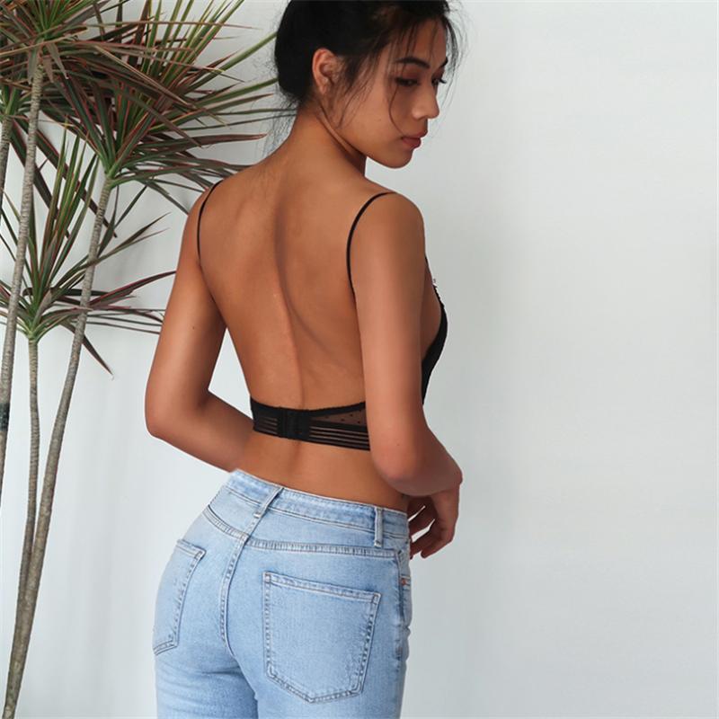 No Show Back Push Up Bra