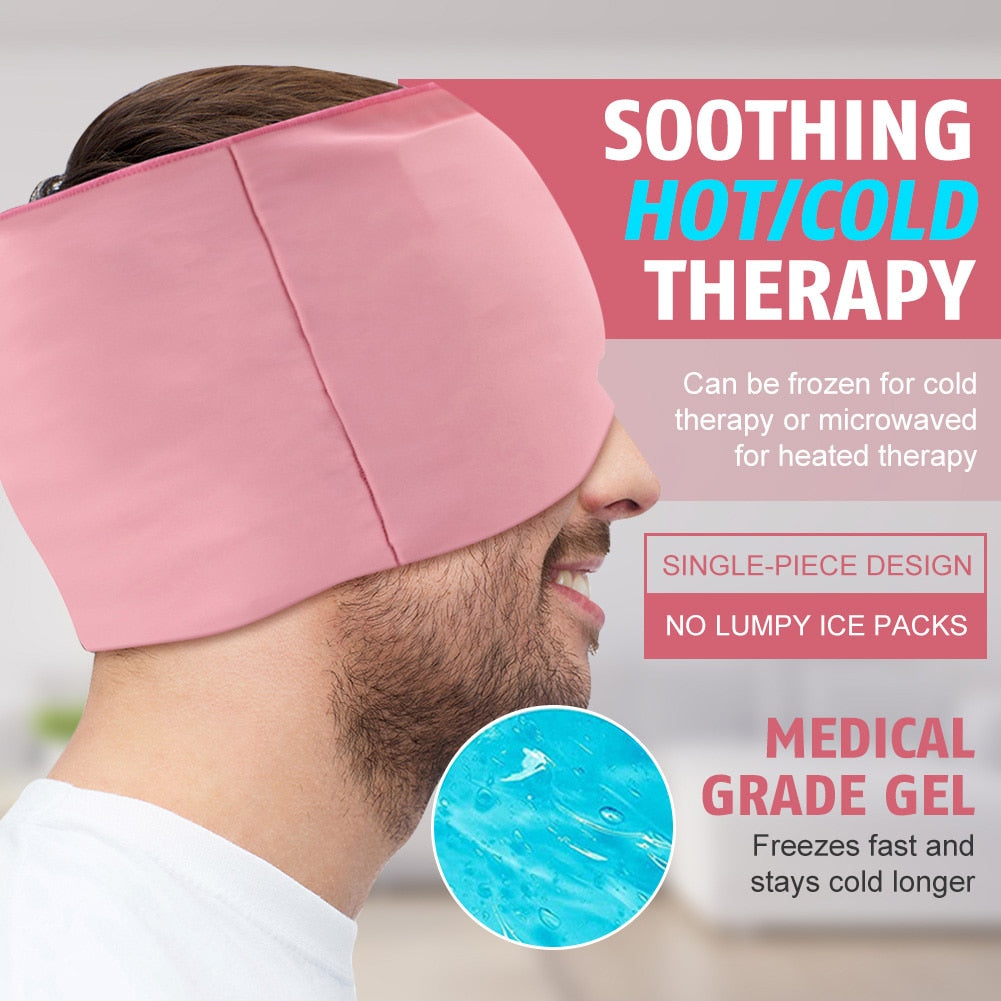 Headache Relief Cap - Hot & Cold Gel Therapy
