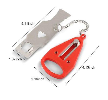 Portable Safety Door Lock - Self Defence, Good For Travelling, Hotels